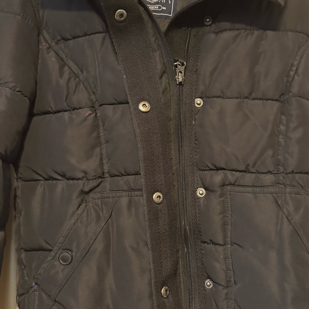 American Eagle Outfitters Black Graphic Jacket